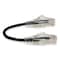 Add-On 6IN RJ-45 MALE TO RJ-45 MALE CAT6 STRAIGHT BLACK SLIM UTP COPPER PVC P ADD-0-5FSLCAT6-BK - alternate 3